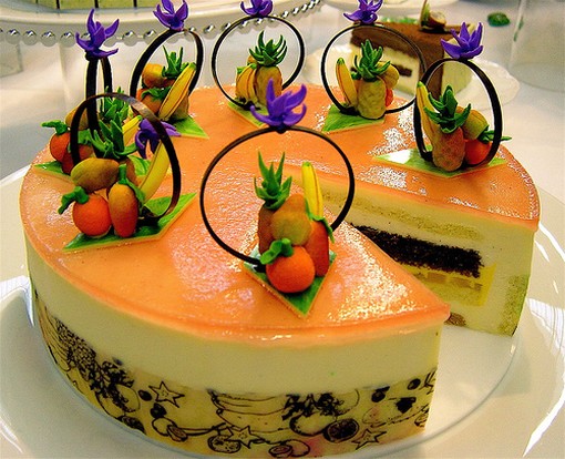 Use Fruits as a Cake Decoration