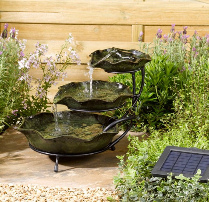 Solar Garden Fountains