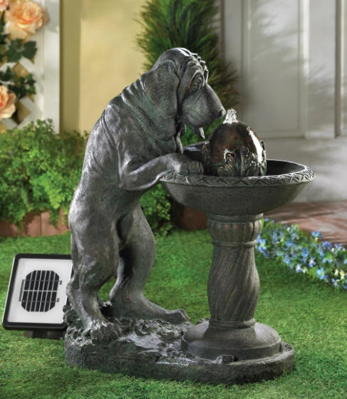 Solar Garden Fountains