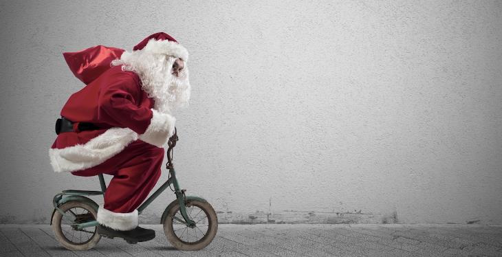 Bike Santa