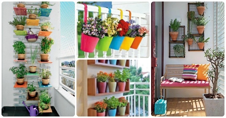10 Gorgeous Flower Decoration Ideas For Small Balconies