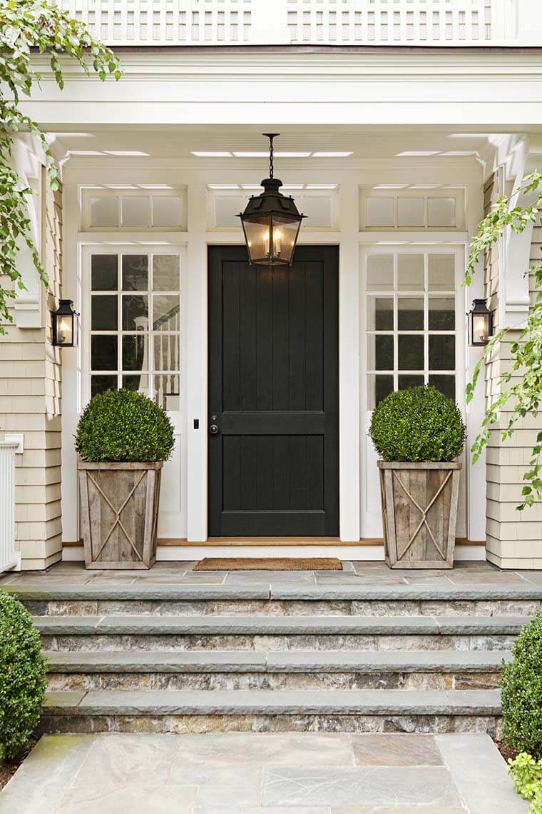 15 Unique Front Door Flower Pots To WOW Your Guests