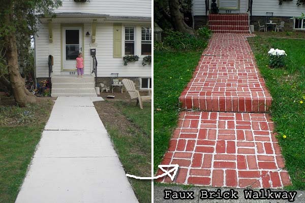 Cool DIY Ideas For Creating Garden or Backyard Projects Using Old Bricks