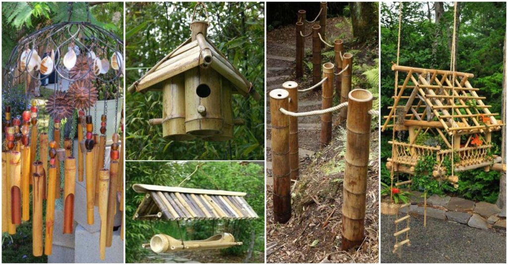 Top 16 Easy And Attractive Garden Diy Projects Using Bamboo Site For